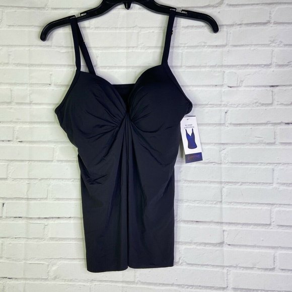 Christina Swim Christina Swimwear Bust Enhancer Tankini Swim Top